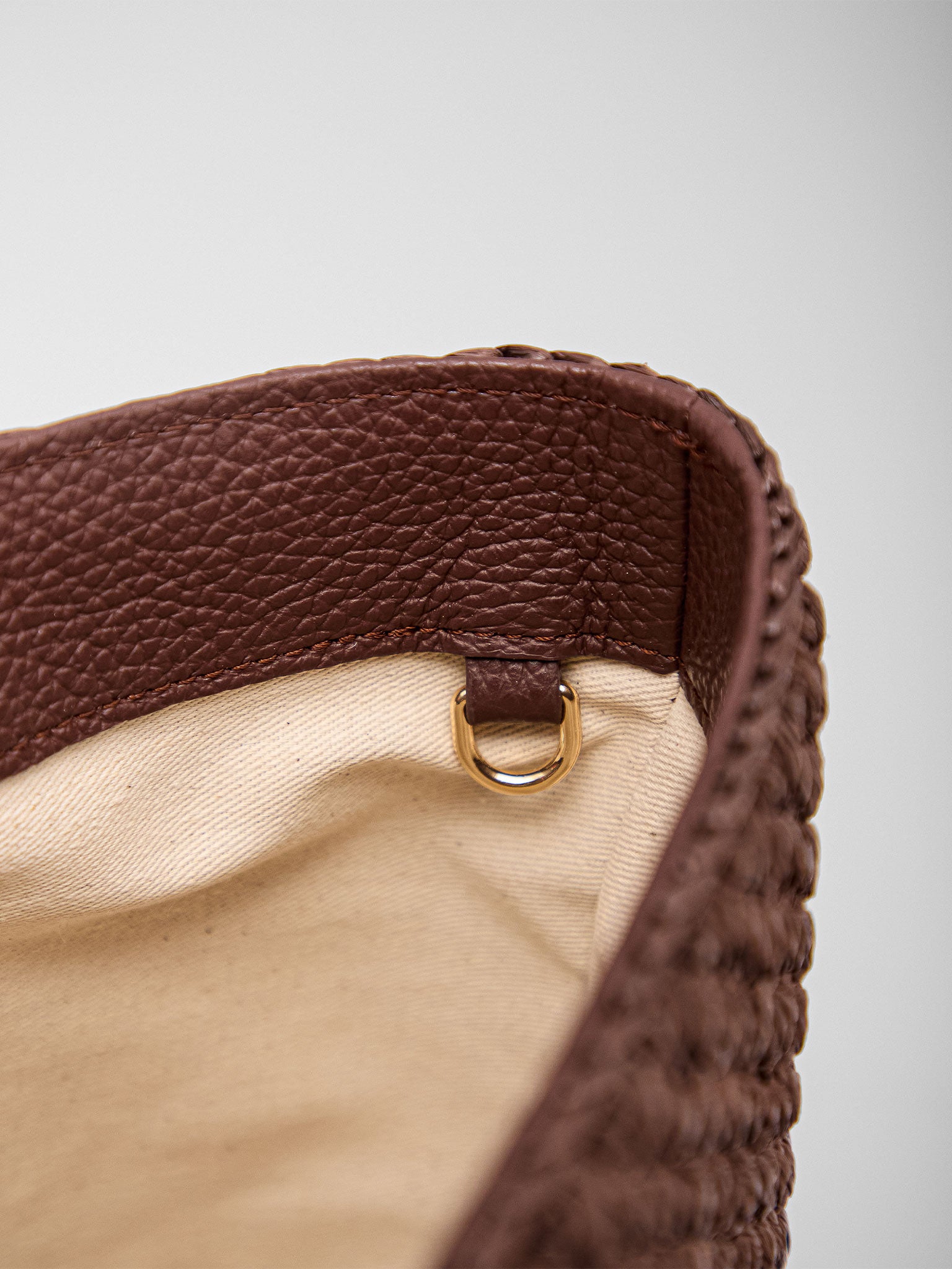 Maddalena Raffia Big Chocolate