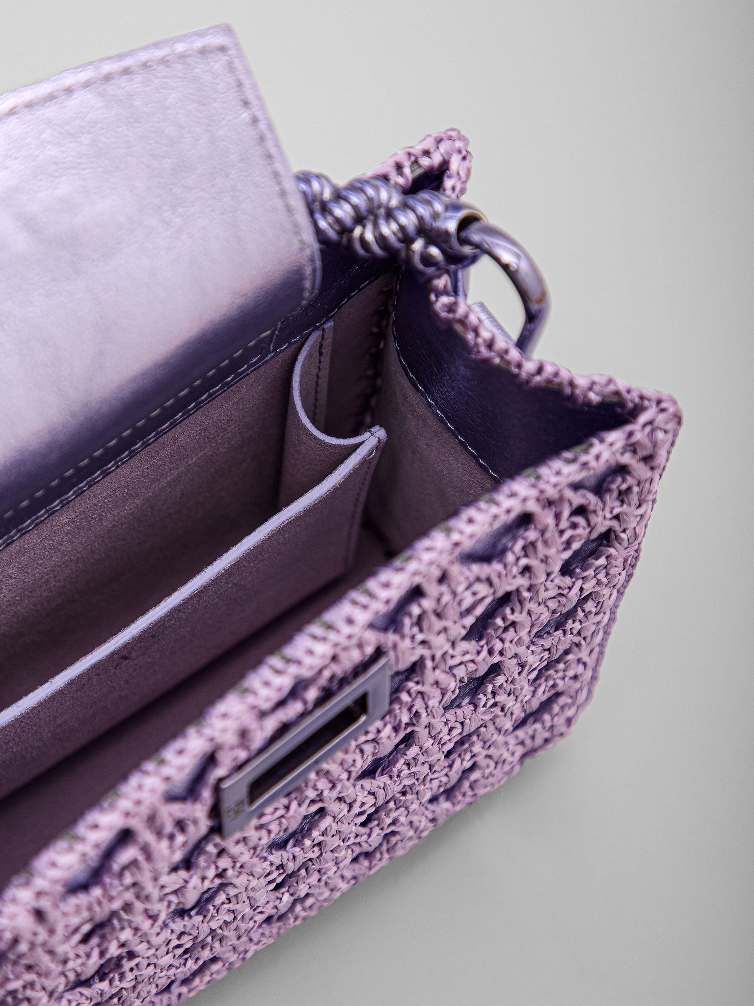 Sylvia Piccola Crochet Limited Edition Metallic Pervinca