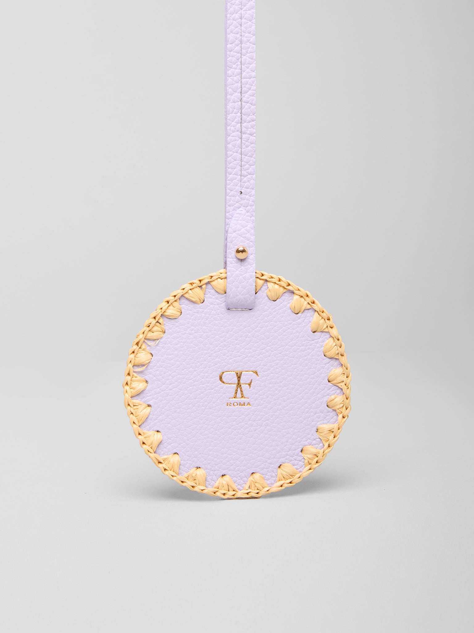 Charm for Bags Mirror Straw / Periwinkle