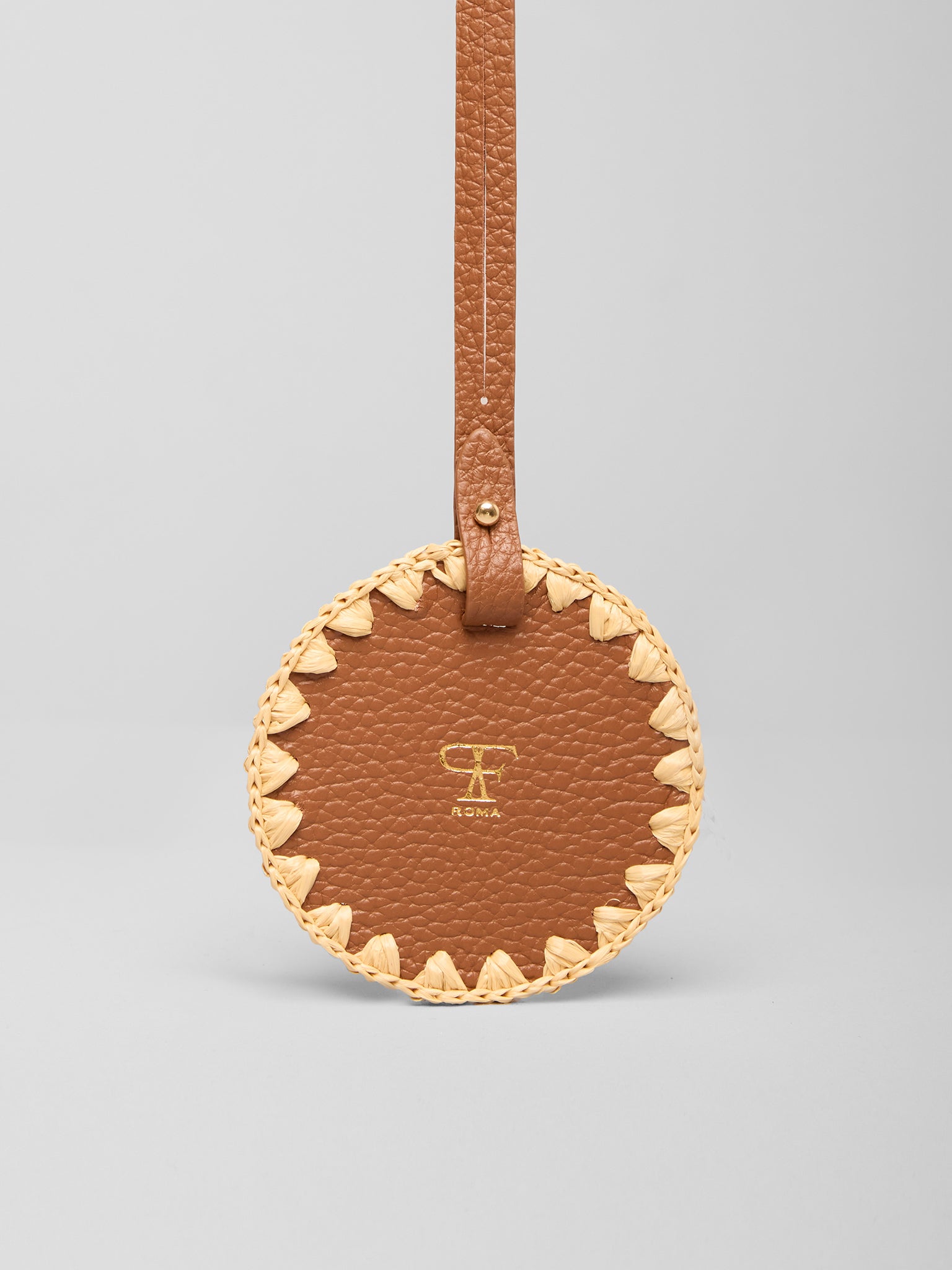 Charm for Bags Mirror Straw / Sella