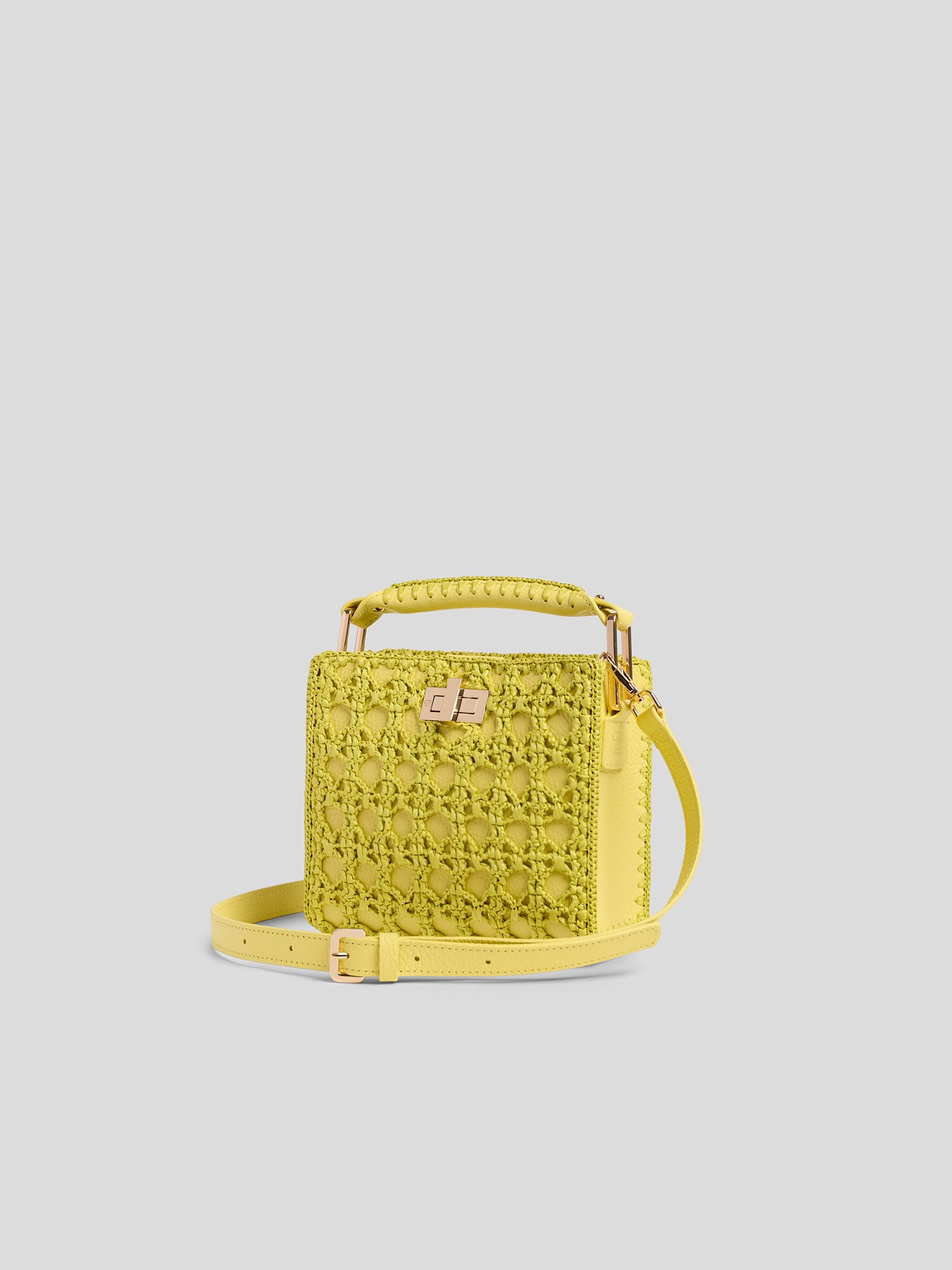 Sylvia Piccola Crochet Limited Edition Acid Yellow