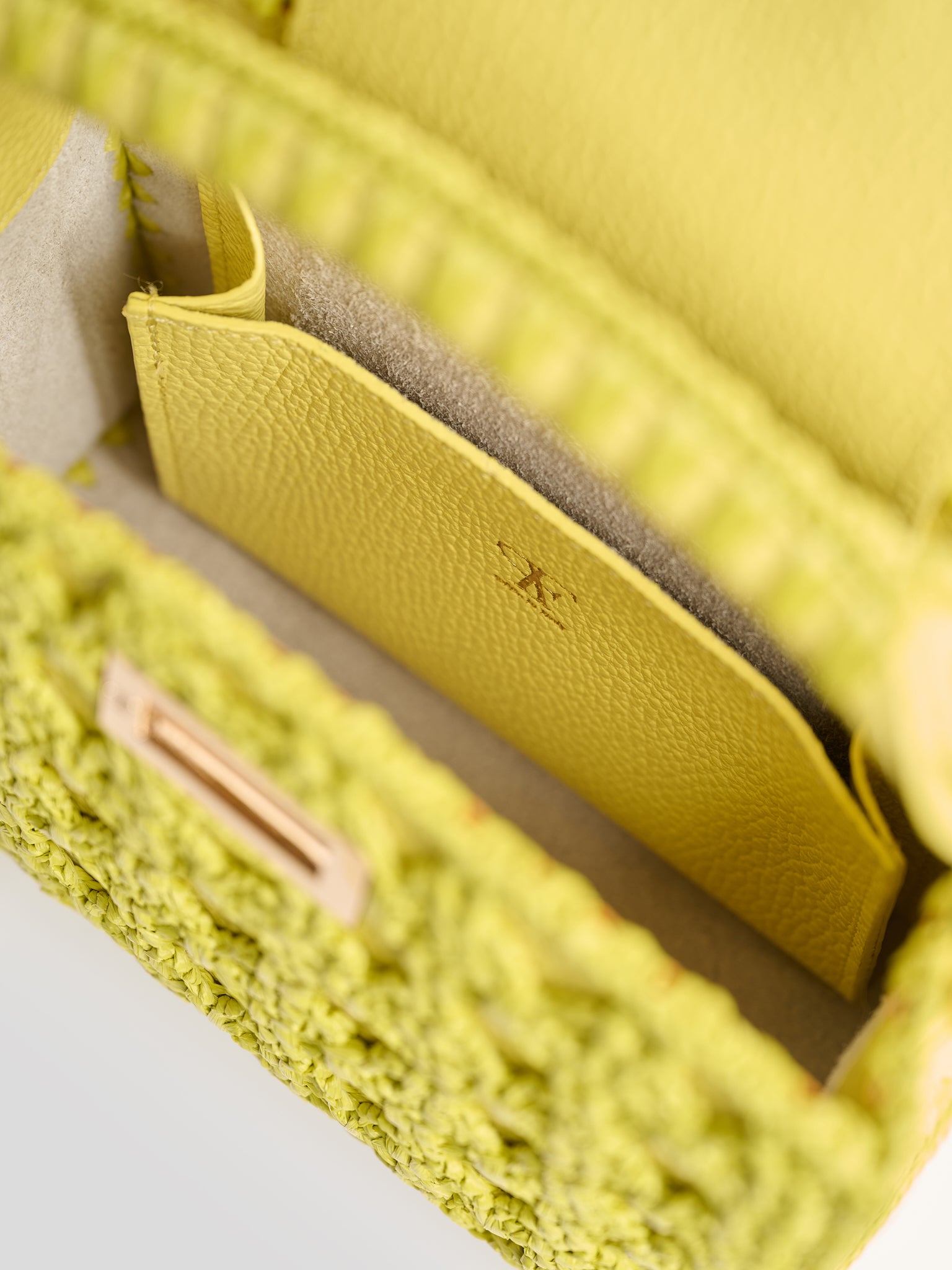 Sylvia Piccola Crochet Limited Edition Acid Yellow