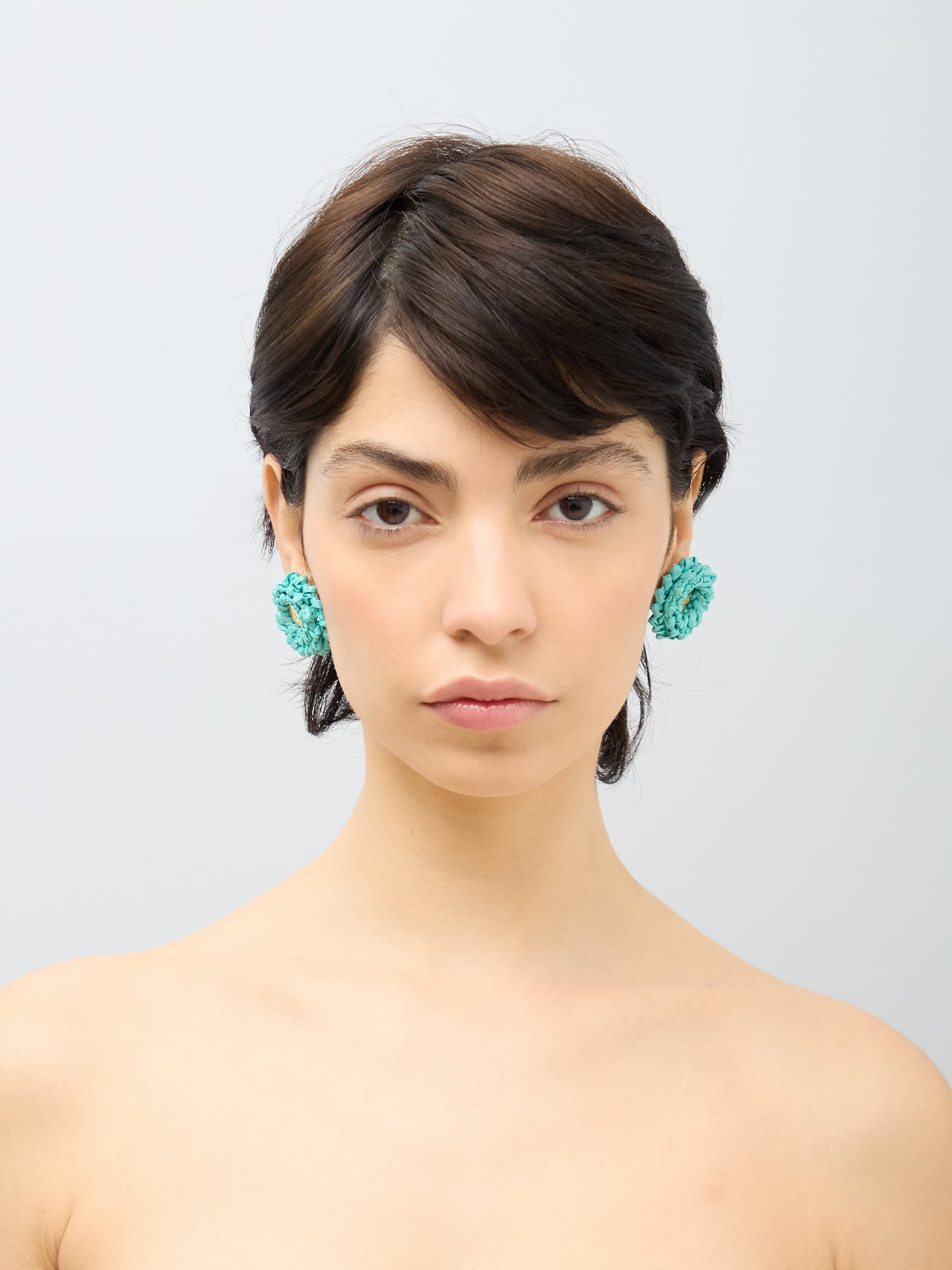Earrings Fiore Aqua