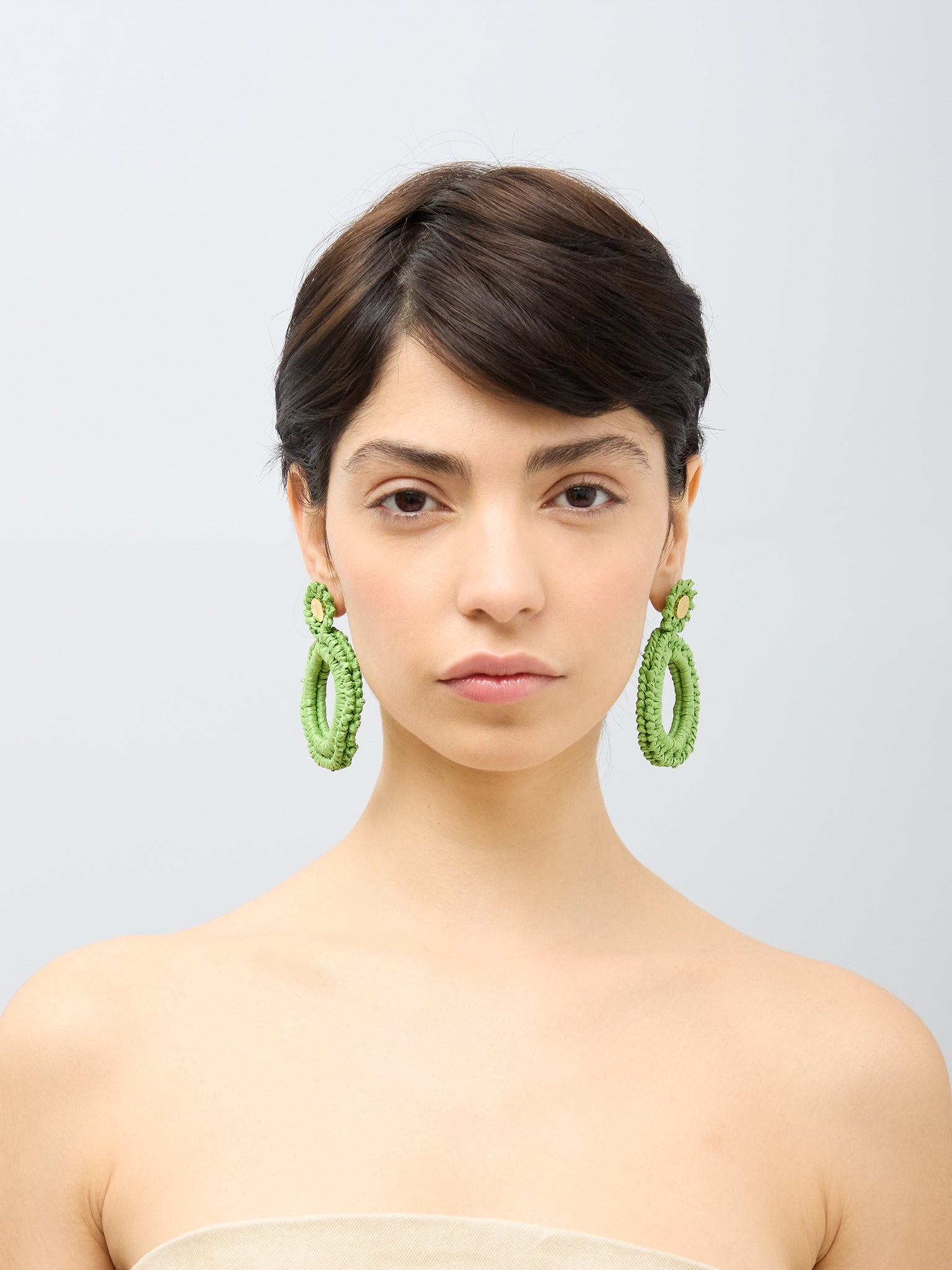 Earrings Pendenti Apple Green