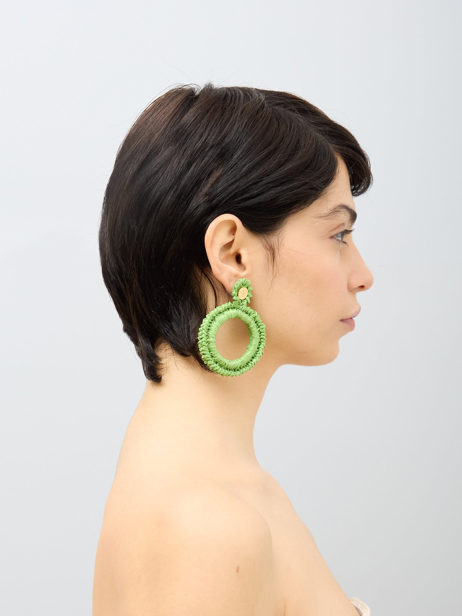 Earrings Pendenti Apple Green