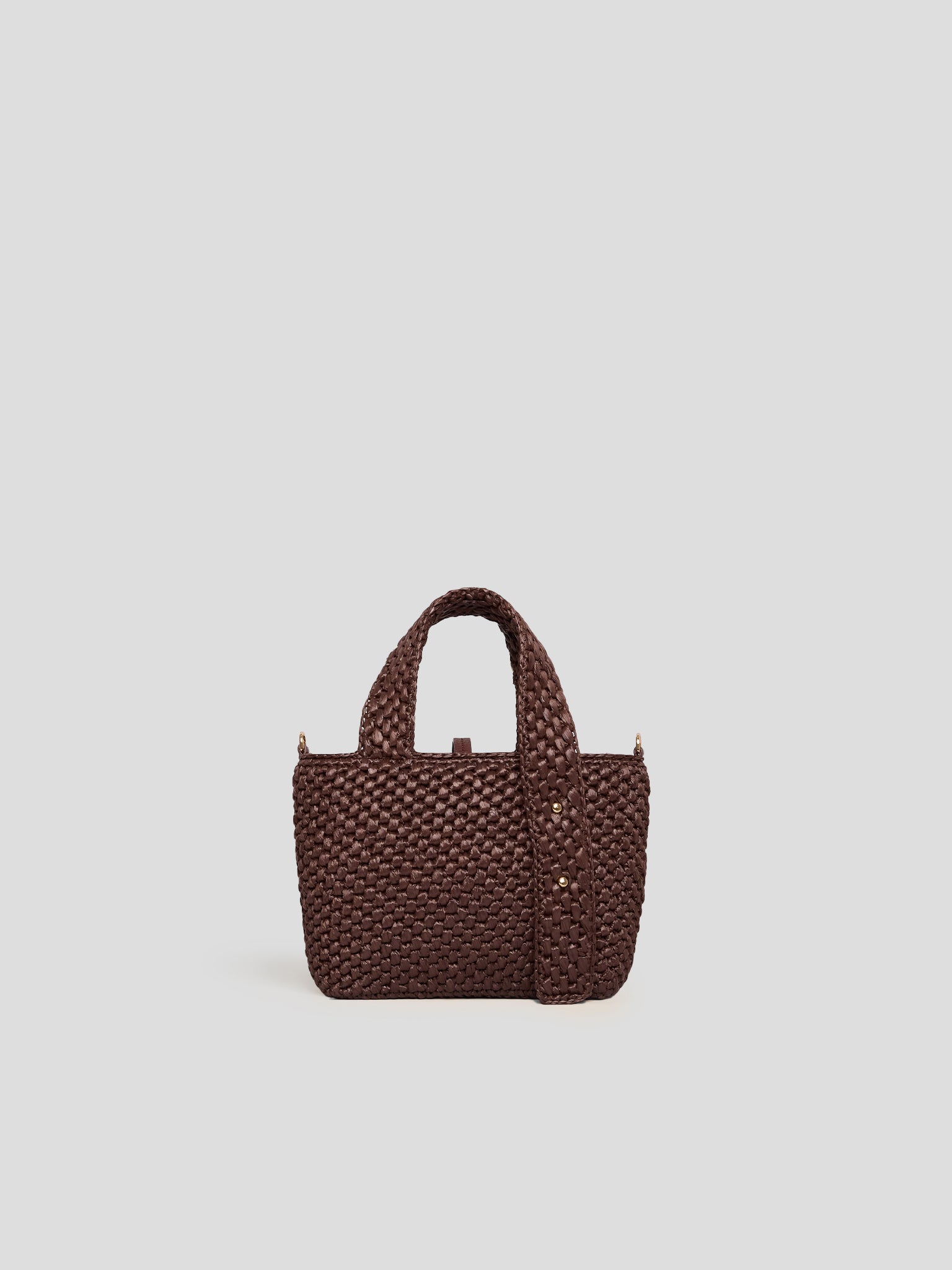 Maddalena Raffia Small Chocolate