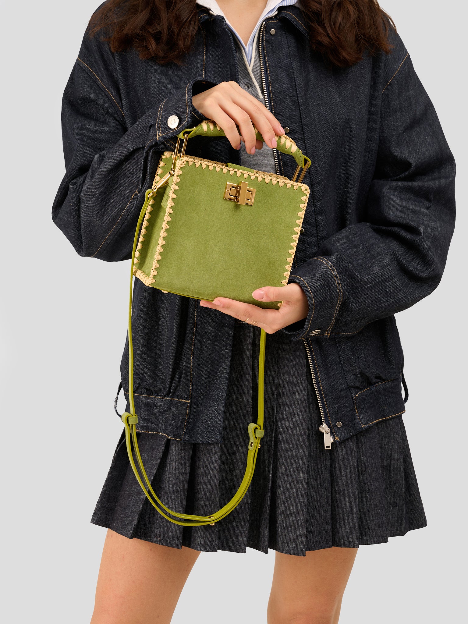 Sylvia Piccola Suede FG Cactus