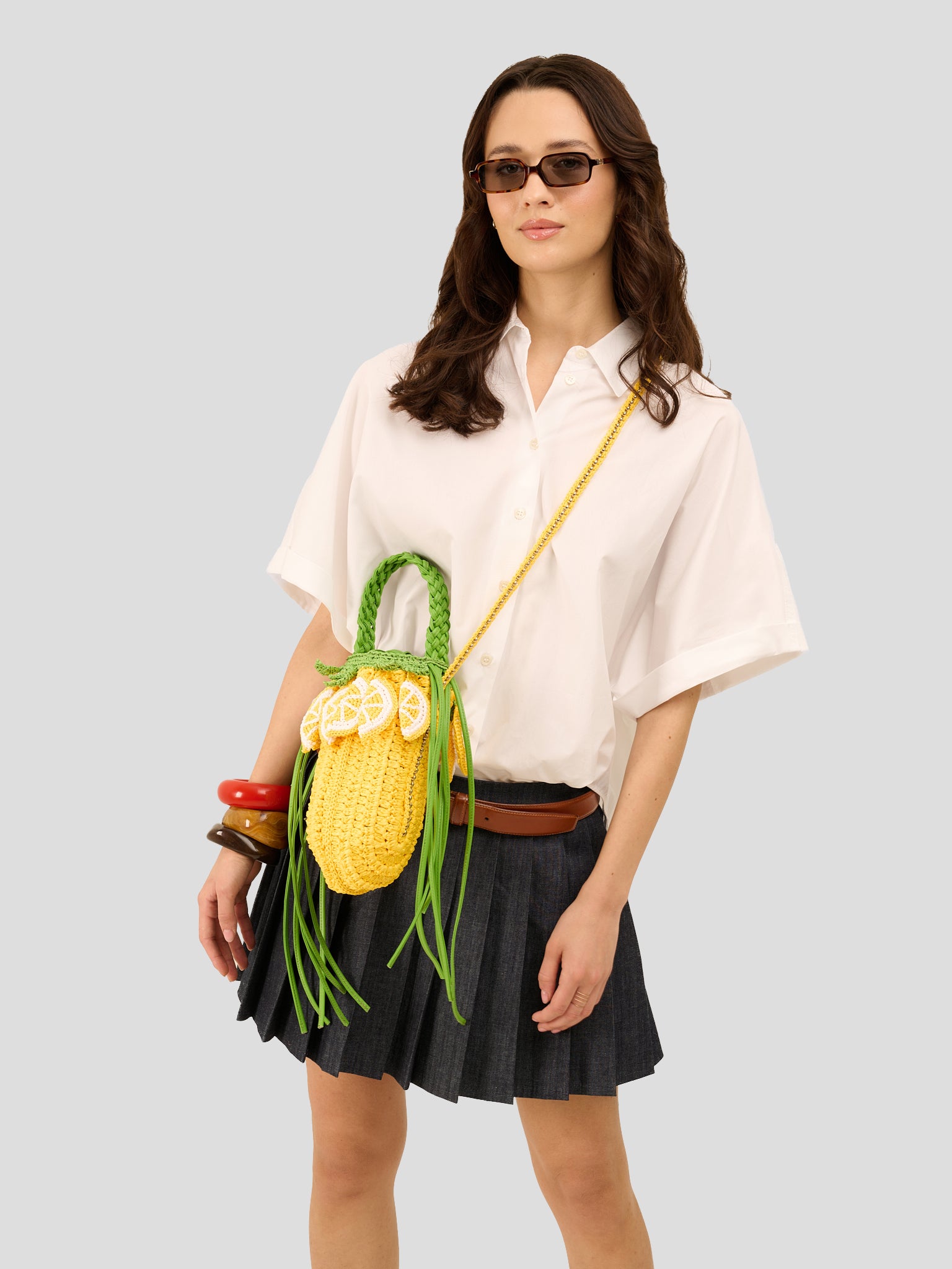 Lemon Bucket Bag Giallo