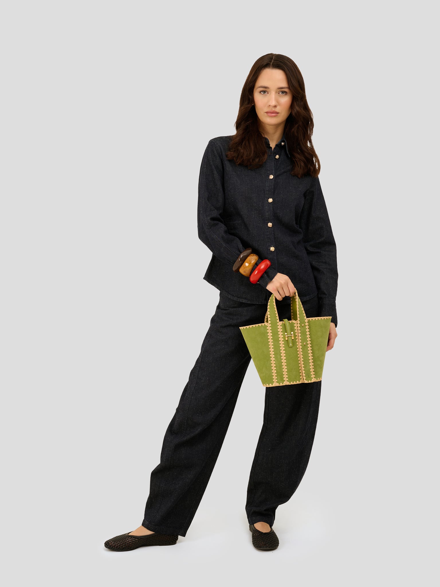 Maddalena Suede Cactus