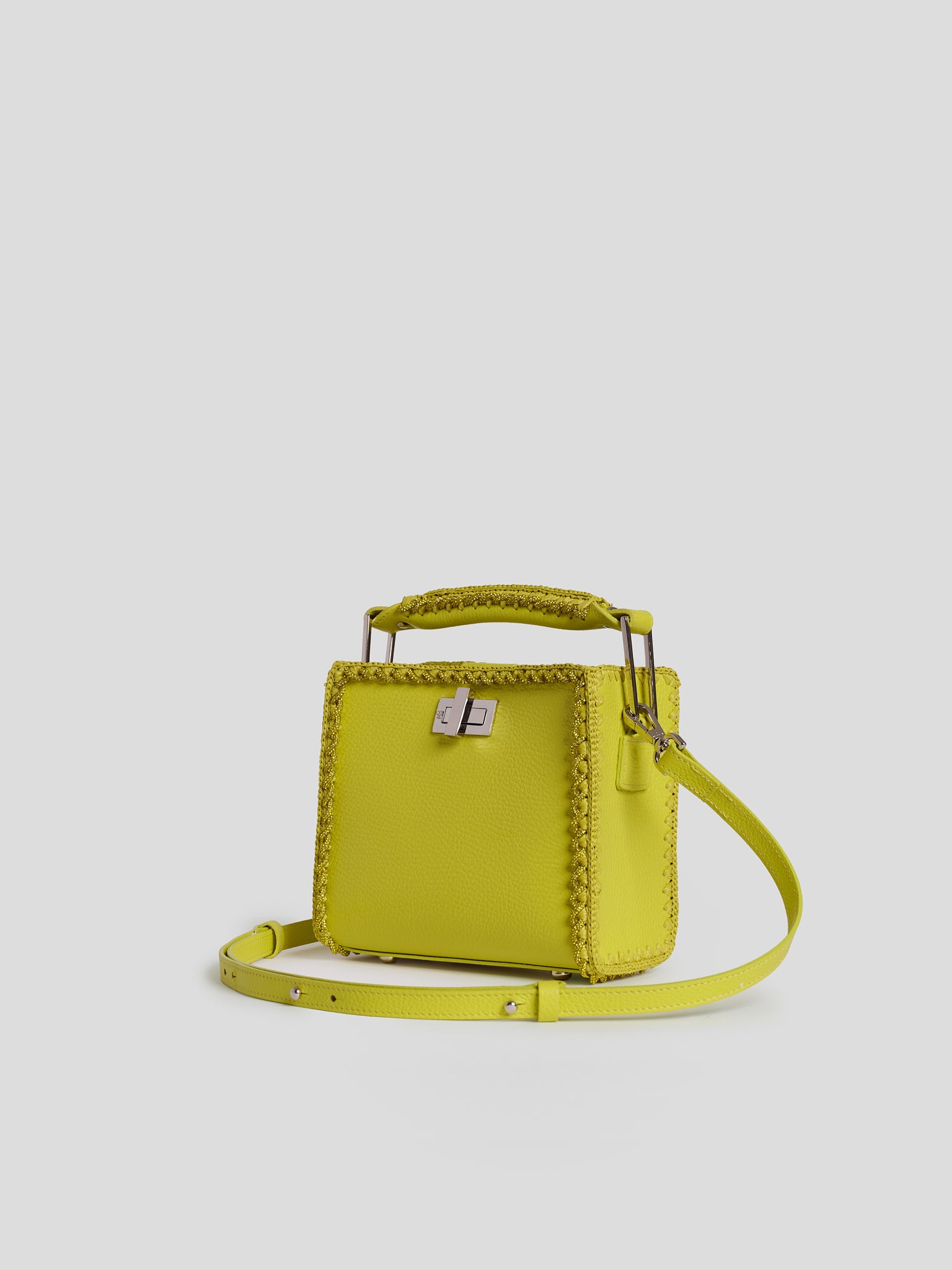 Sylvia Small Crystal Acid Yellow Limited Edition