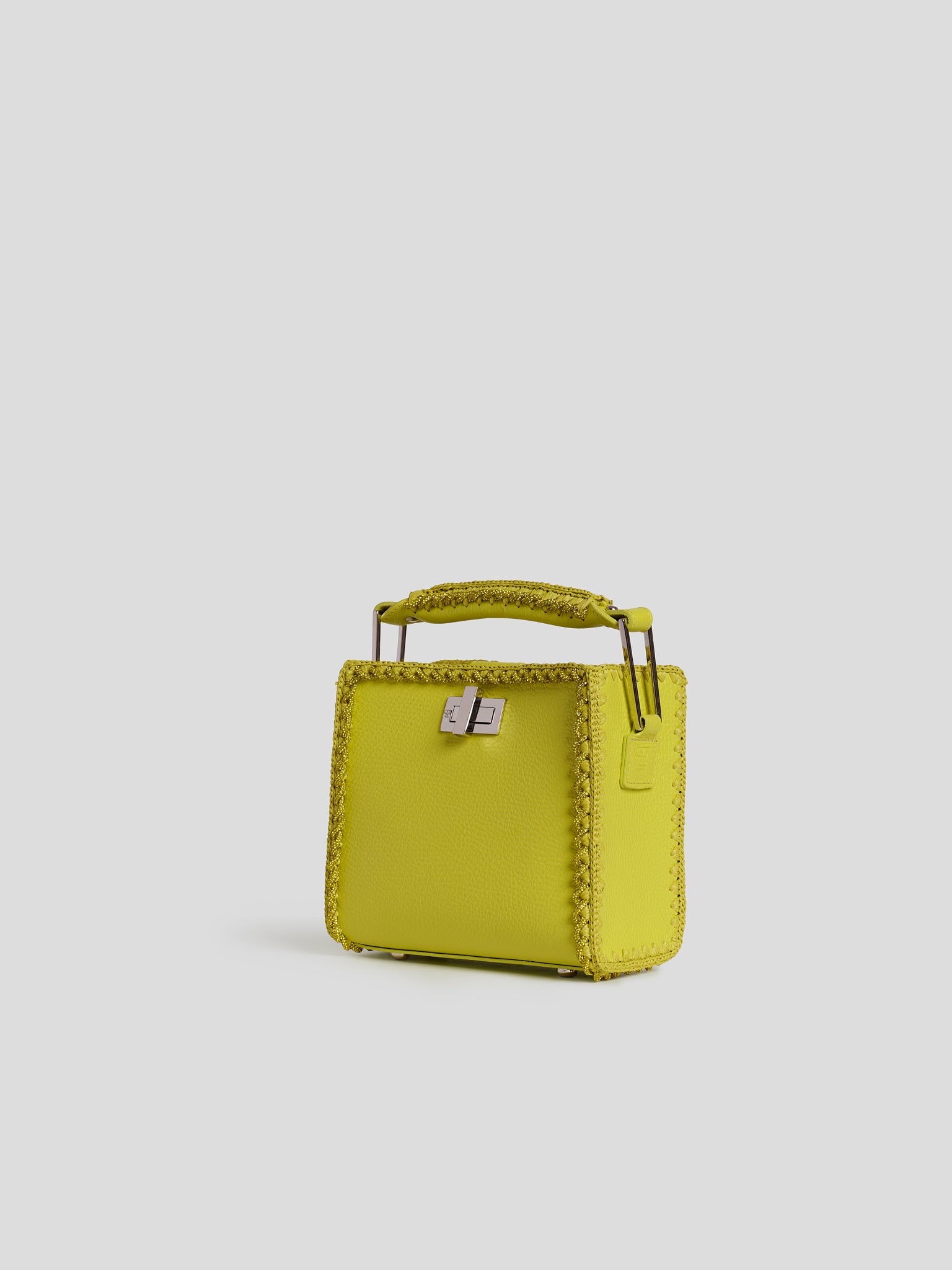 Sylvia Small Crystal Acid Yellow Limited Edition