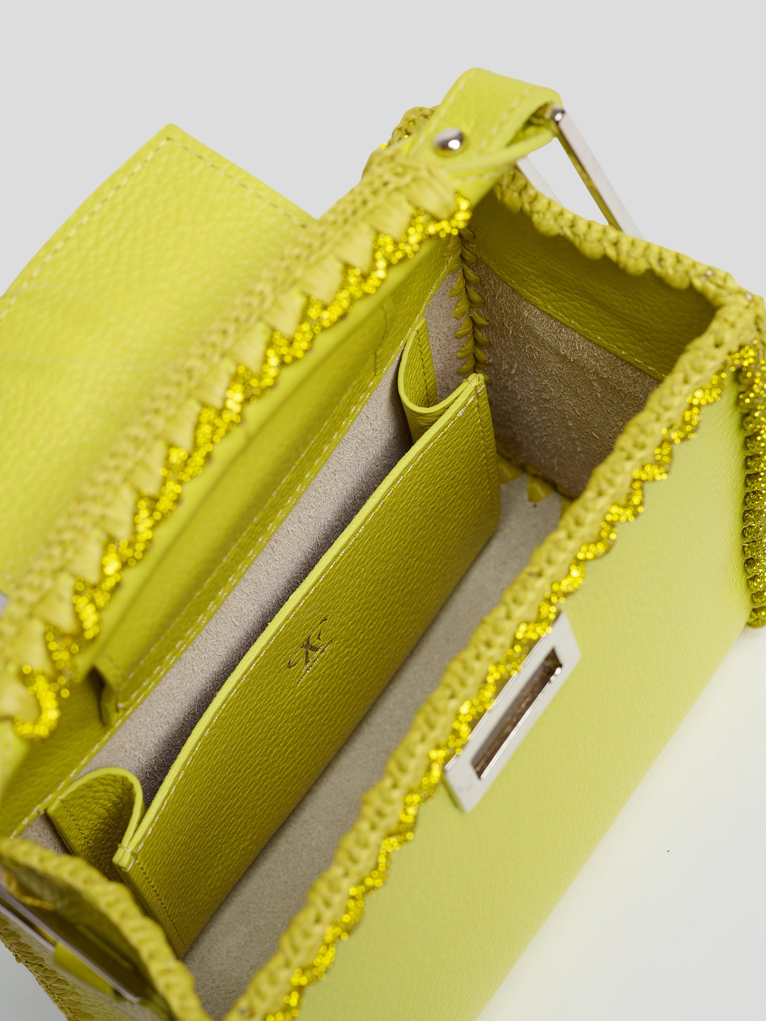 Sylvia Small Crystal Acid Yellow Limited Edition