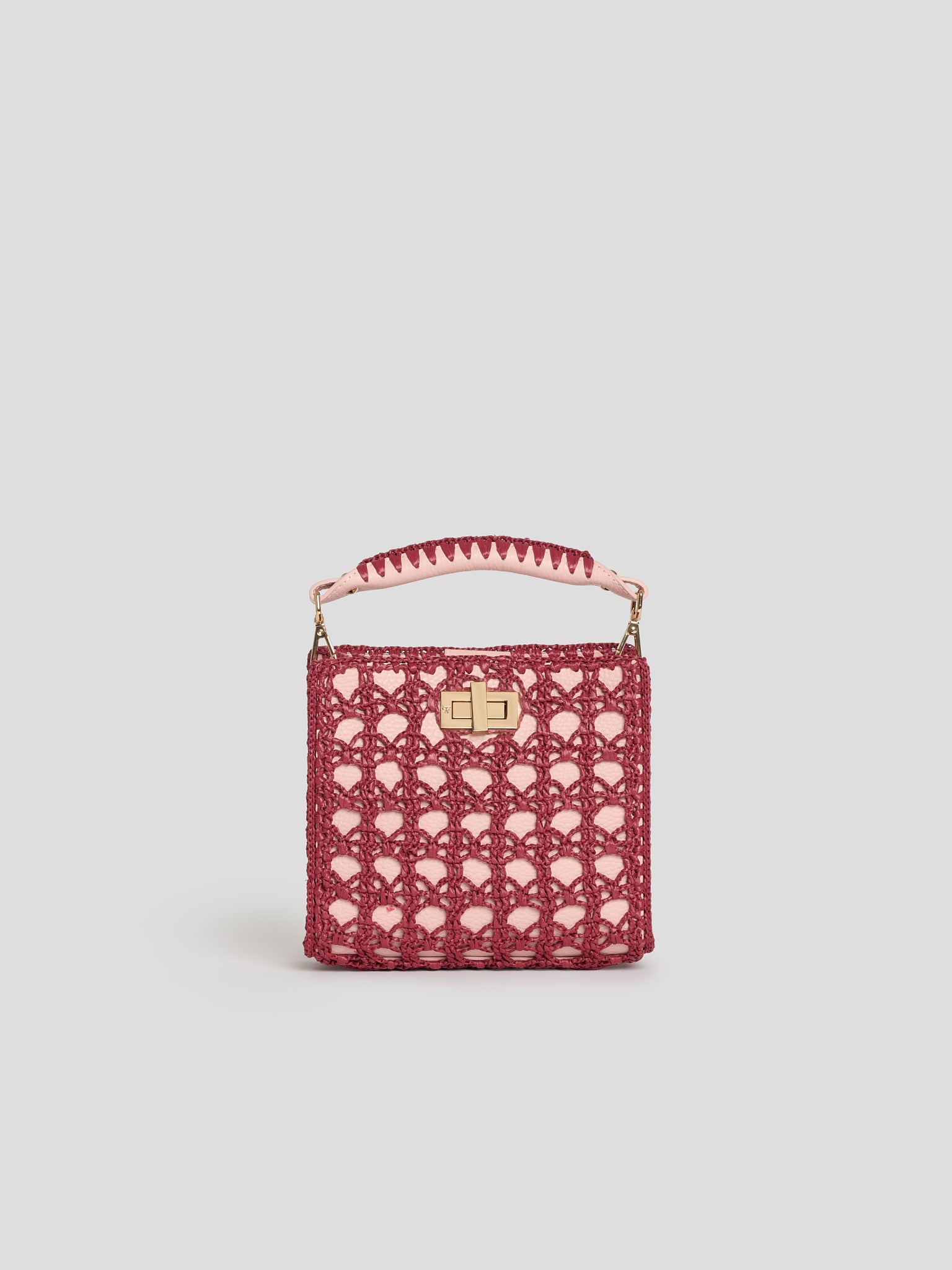 Sylvia Crochet Limited Edition Pink/Bordeaux