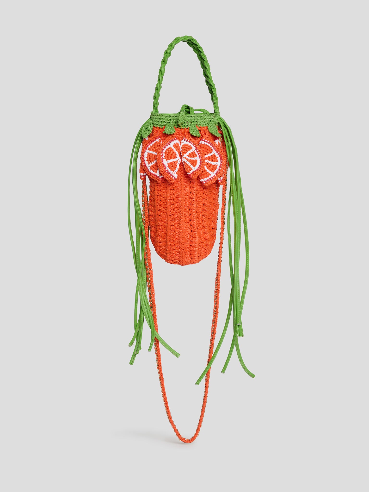 Orange Bucket Bag Arancione