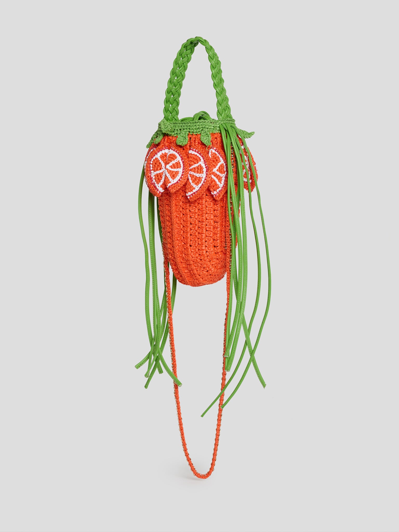 Orange Bucket Bag Arancione
