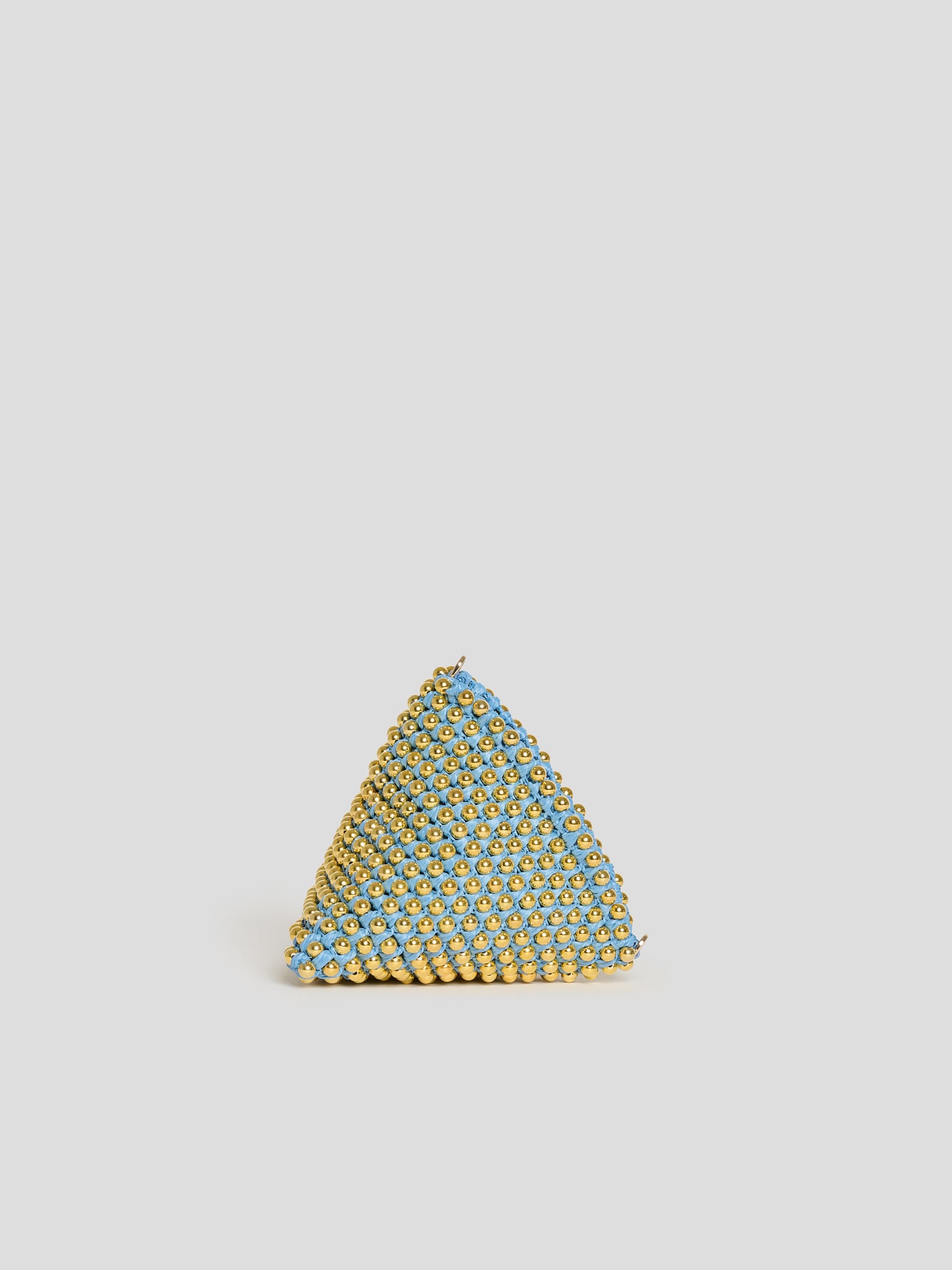 Triangle Beads Blue Sky