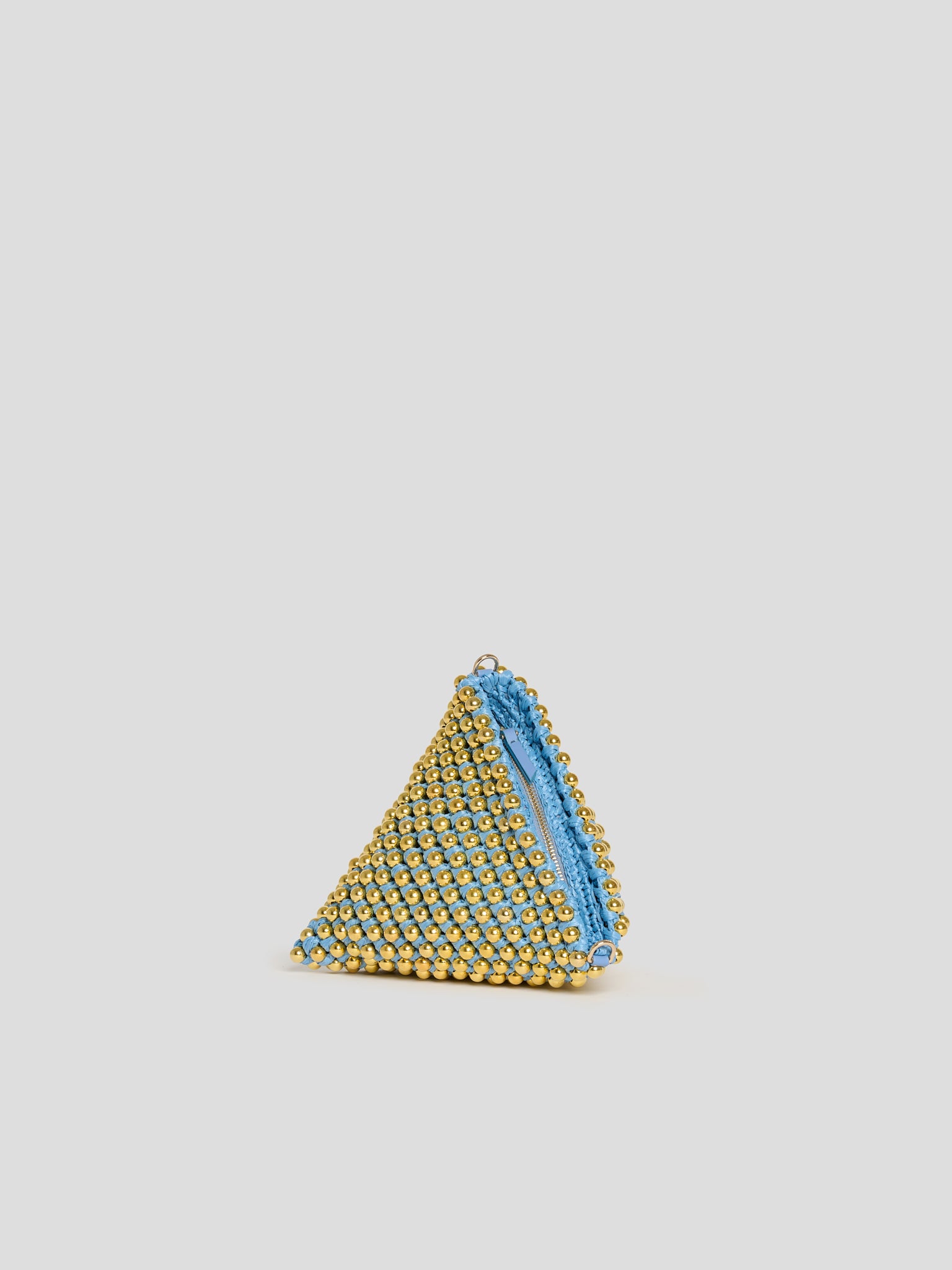 Triangle Beads Blue Sky