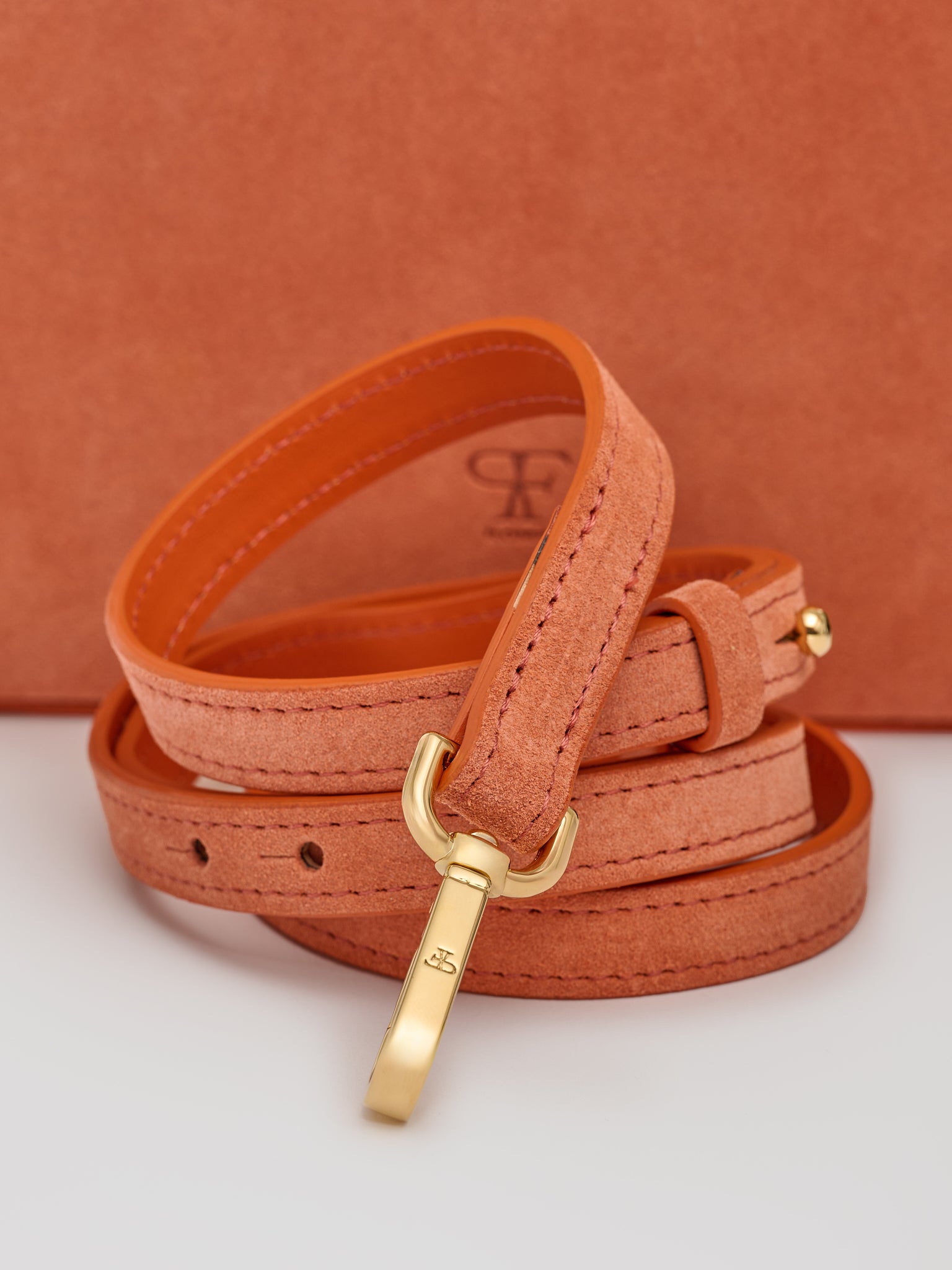 Laura Suede Orange Rust