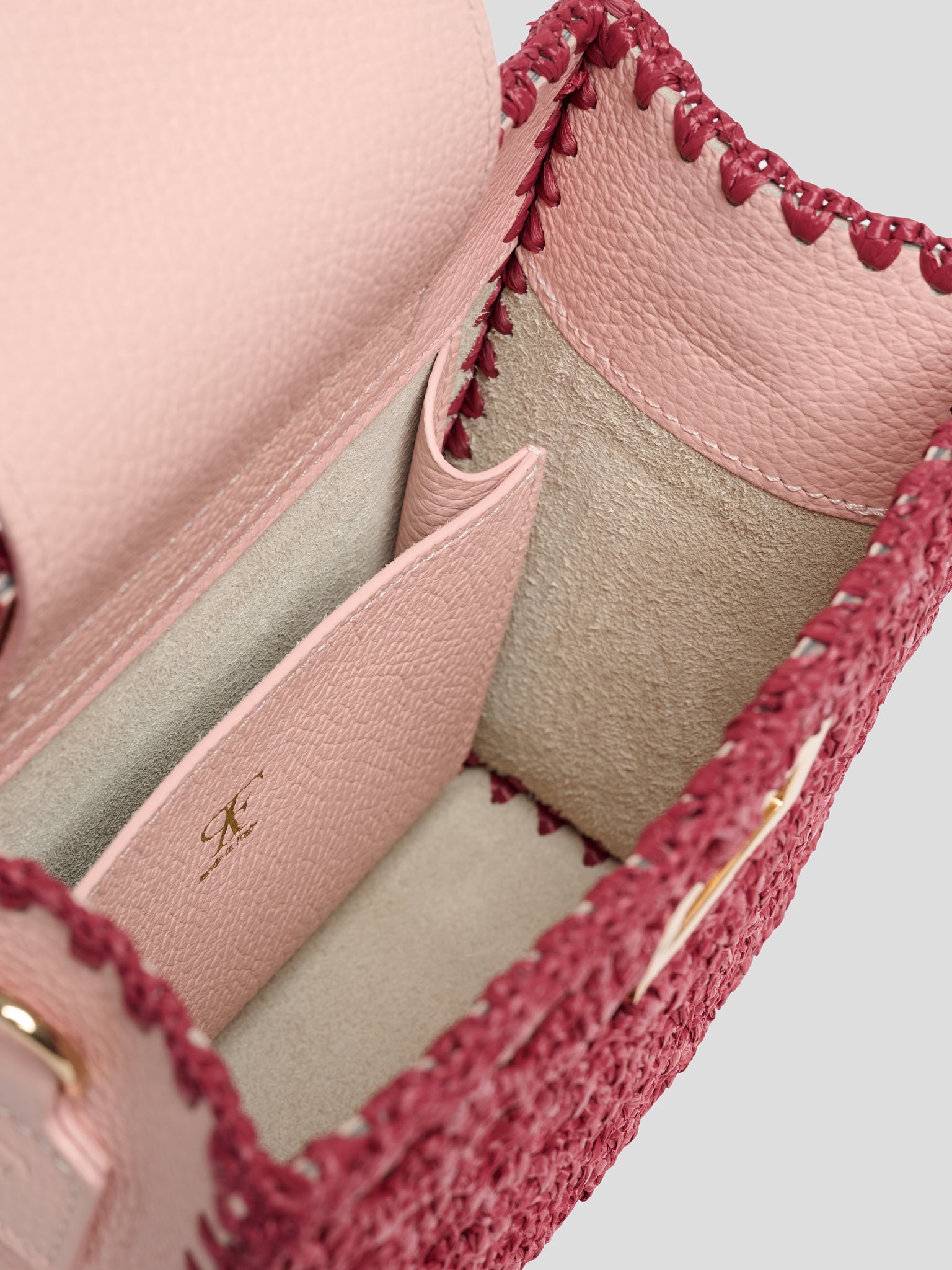 Sylvia Crochet Limited Edition Pink/Bordeaux