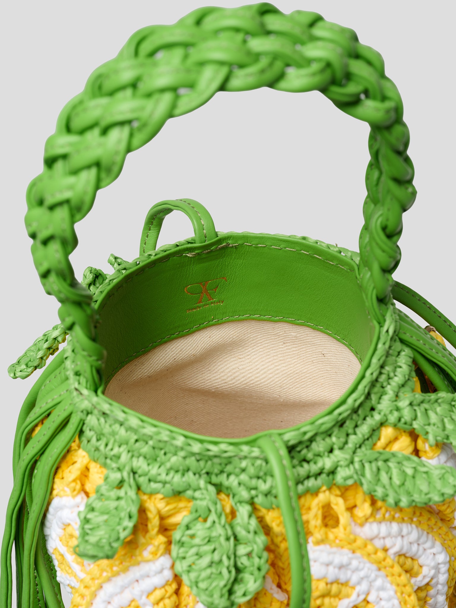 Lemon Bucket Bag Giallo