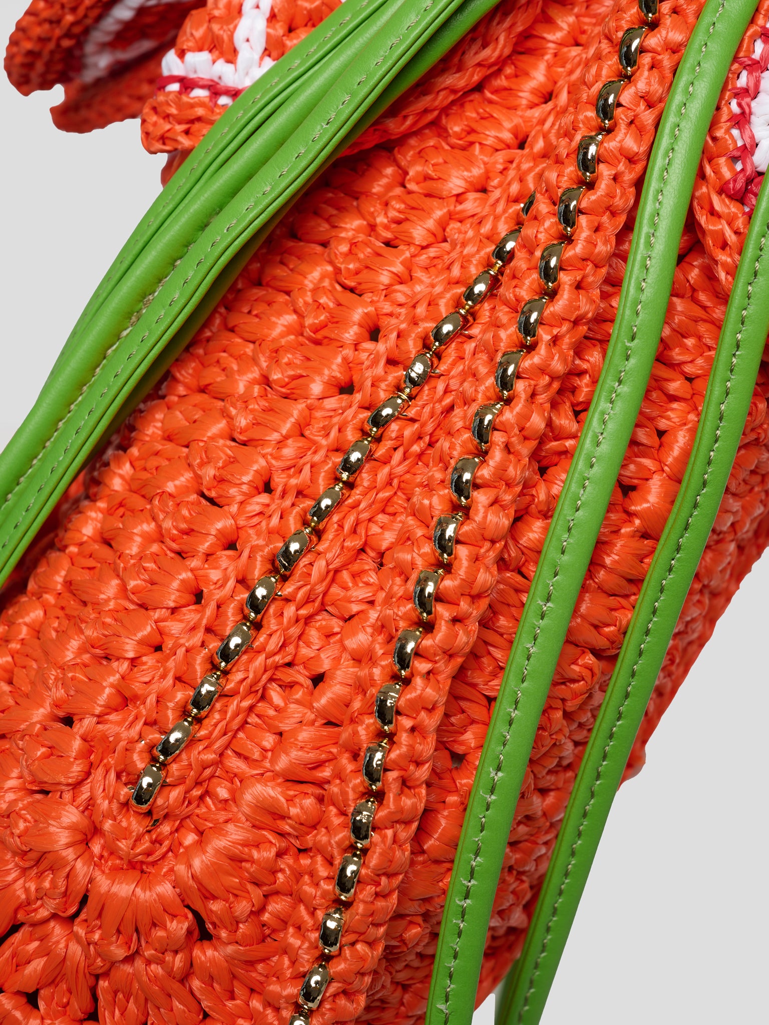 Orange Bucket Bag Arancione