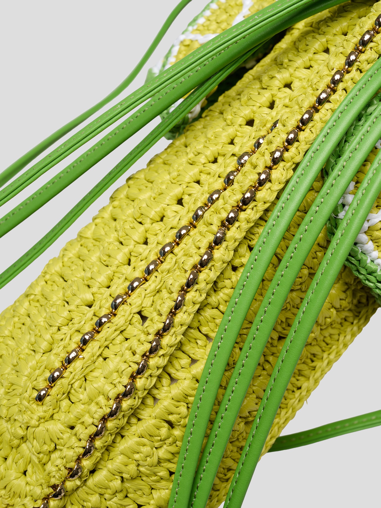 Lime Bucket Bag Giallo Acido