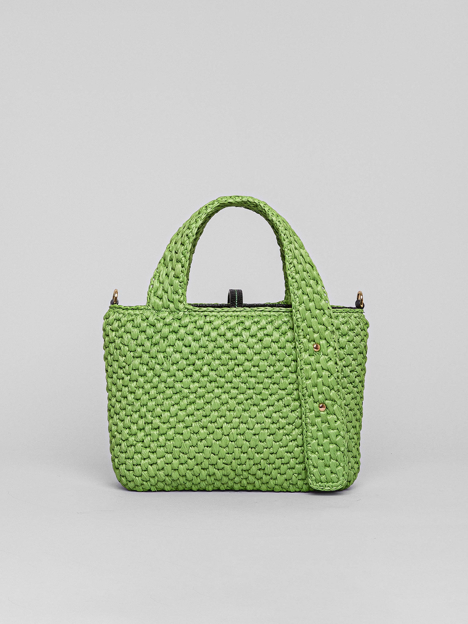 Maddalena Rafia Piccola Apple Green
