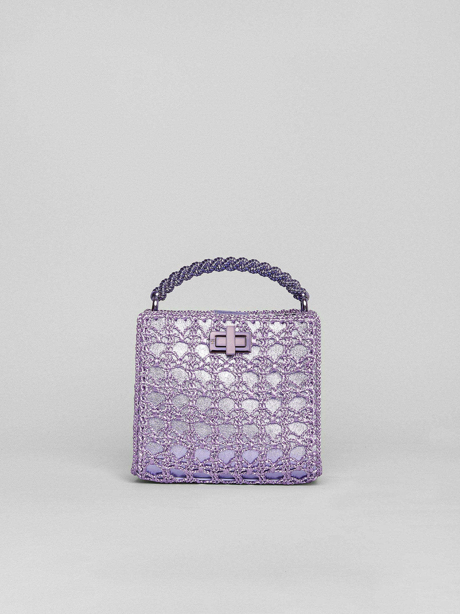Sylvia Piccola Crochet Limited Edition Metallic Pervinca