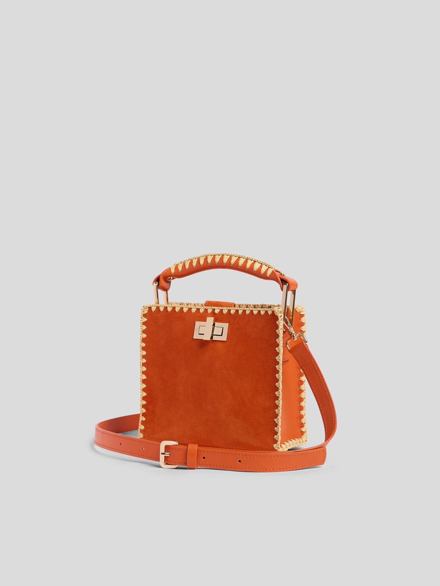 Sylvia Piccola FG Suede Mandarino