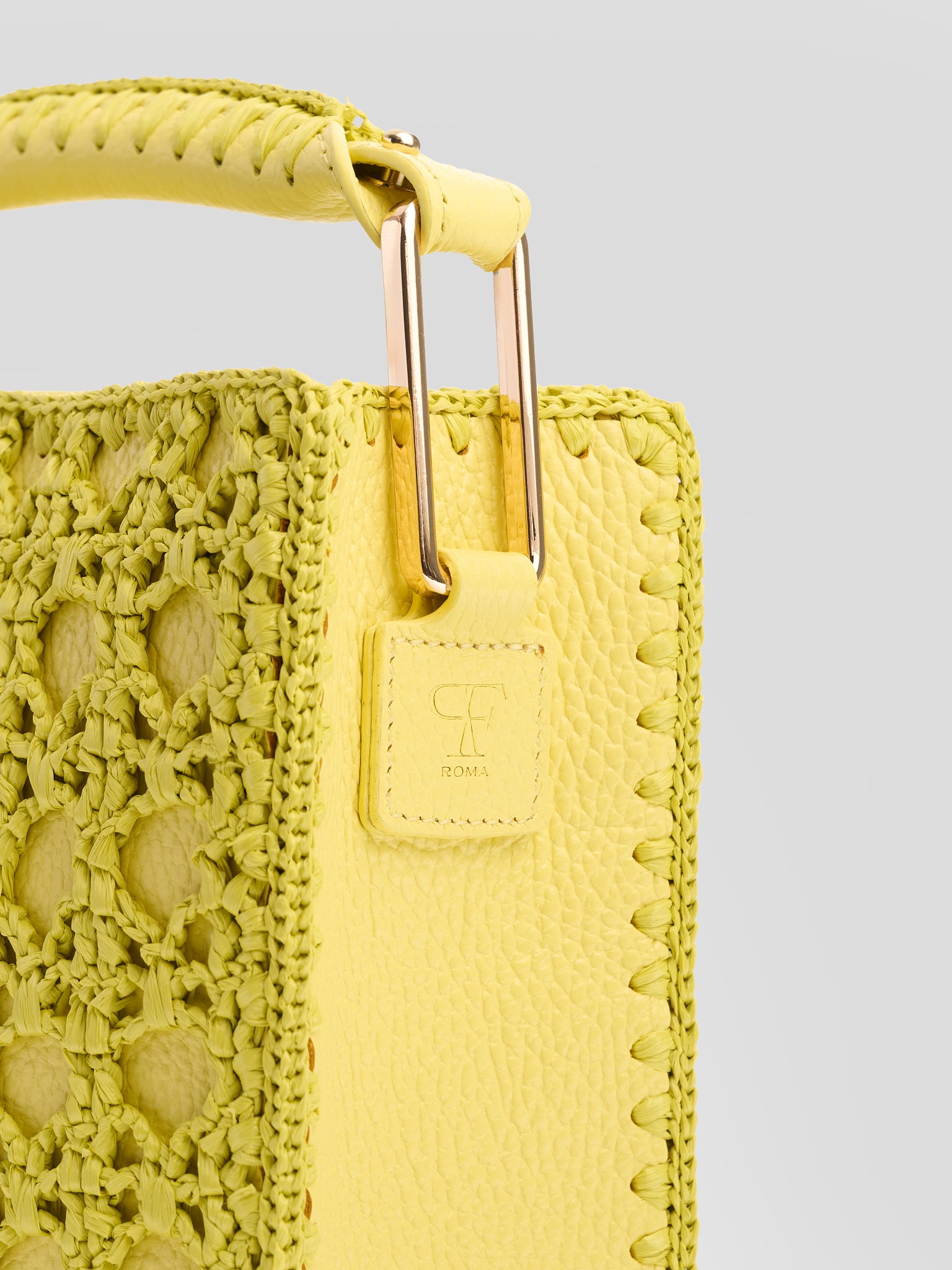 Sylvia Piccola Crochet Limited Edition Acid Yellow