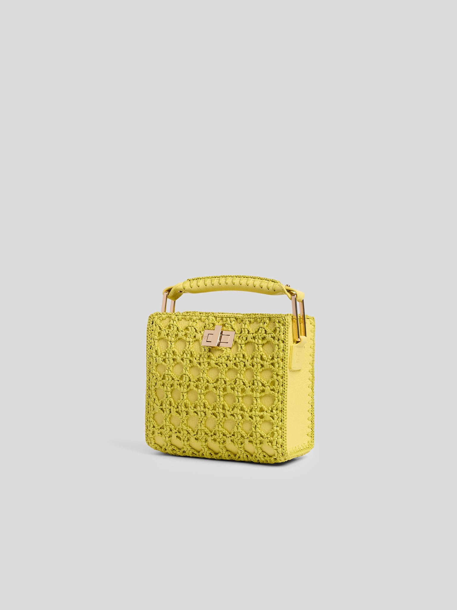 Sylvia Piccola Crochet Limited Edition Acid Yellow