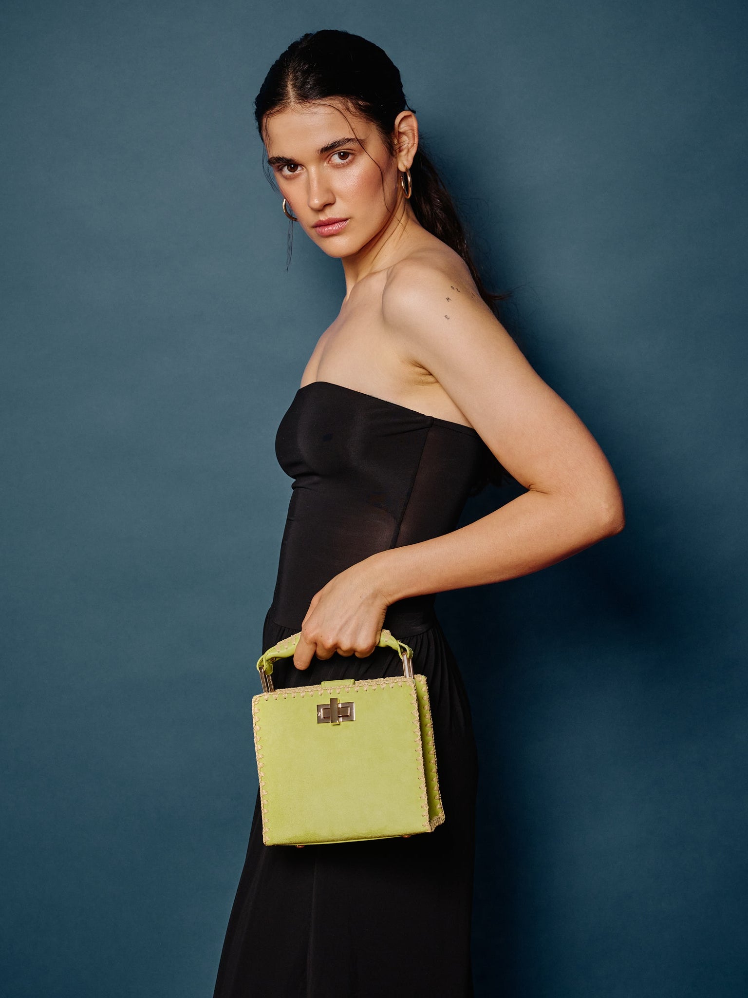 Sylvia Piccola FG Suede Verde Lime