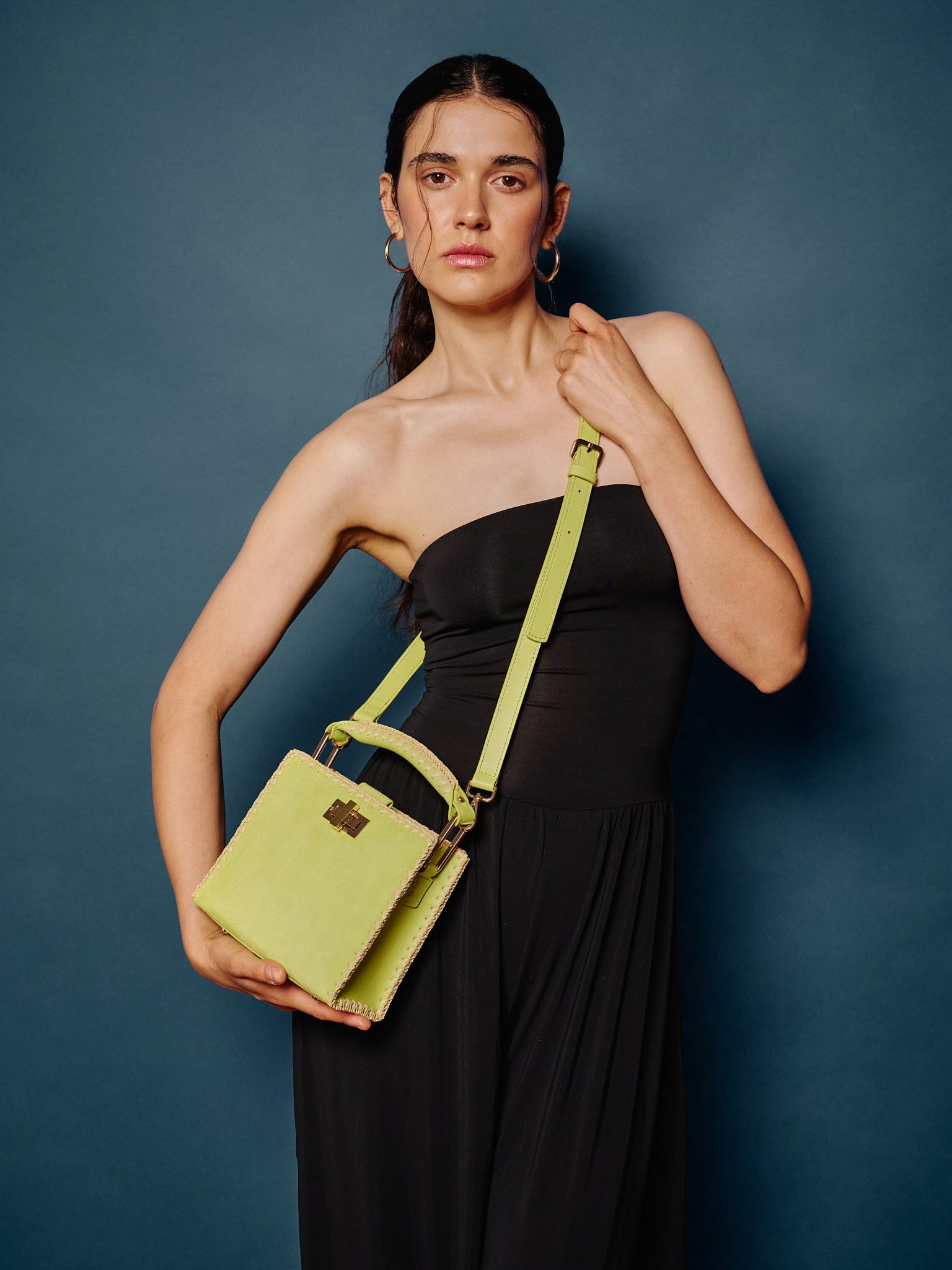 Sylvia Piccola FG Suede Verde Lime