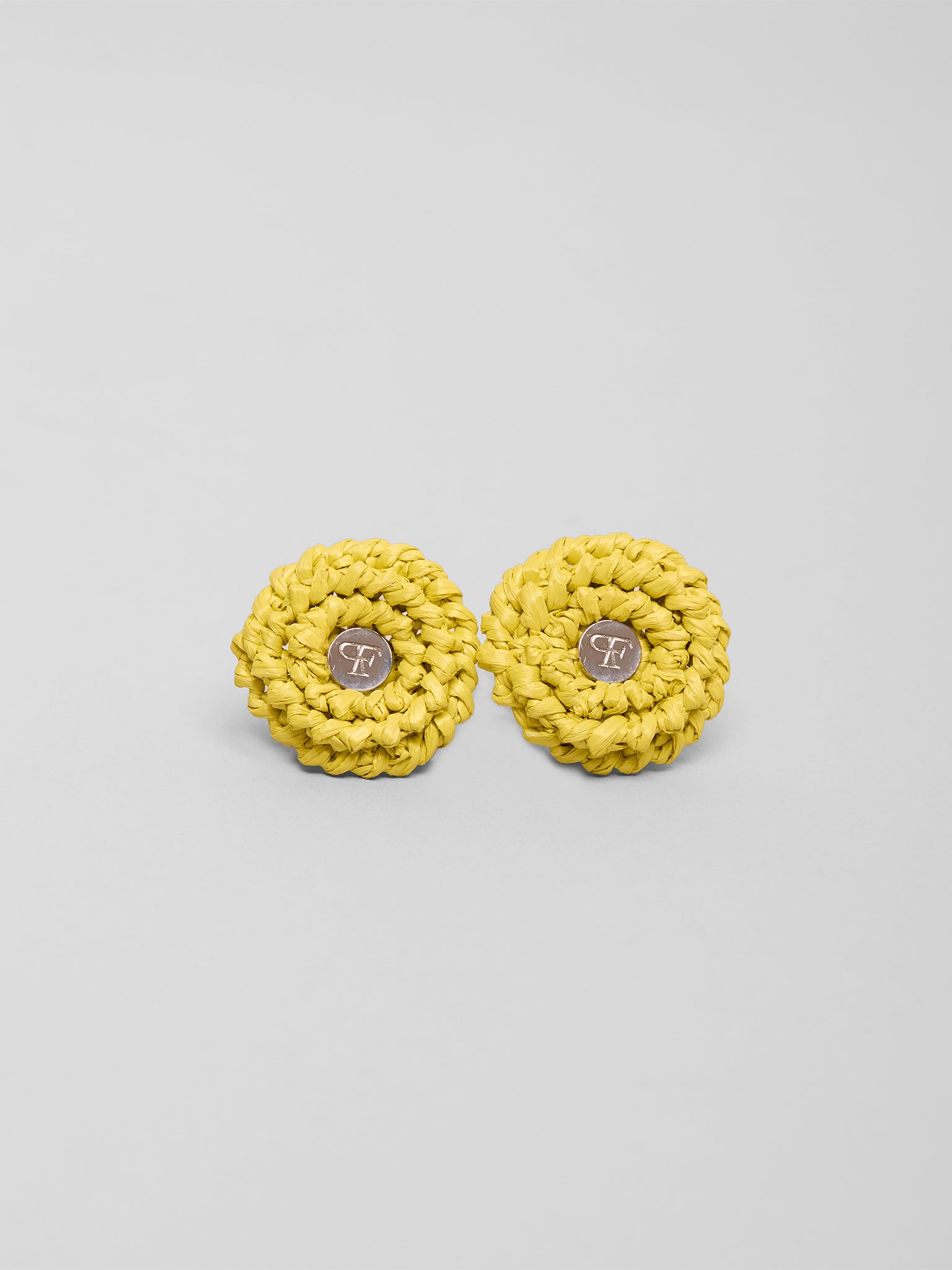Orecchini Fiore Acid Yellow