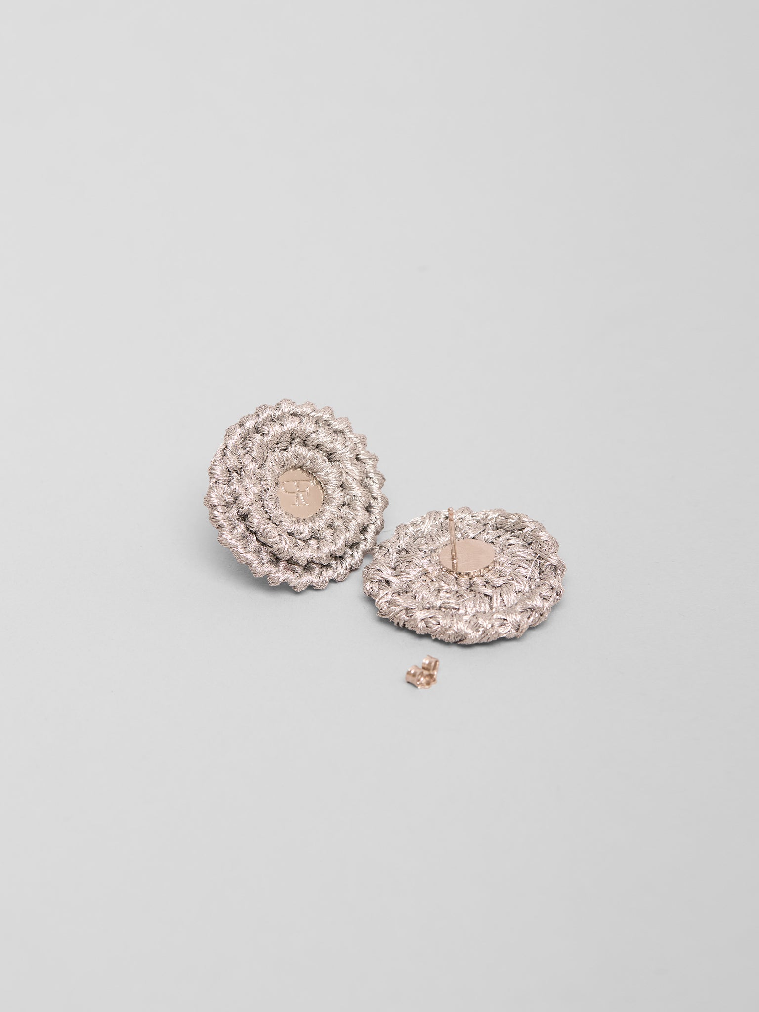 Orecchini Fiore Argento