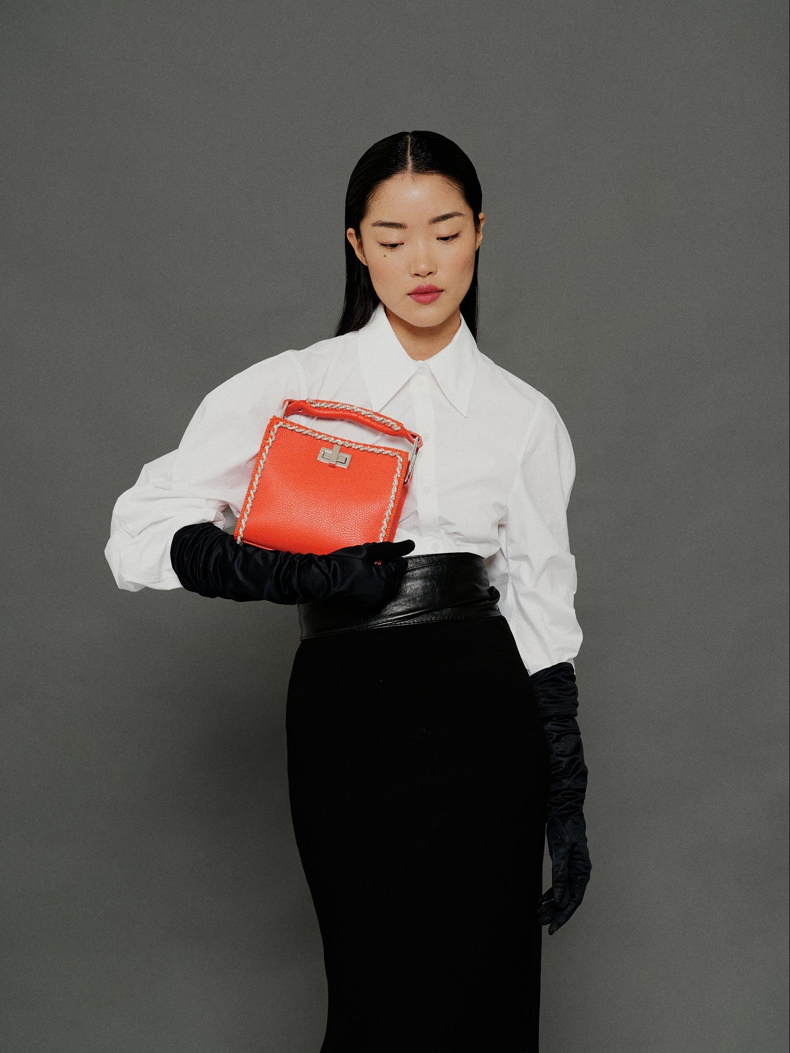 Sylvia Small Palladium FG Scarlet