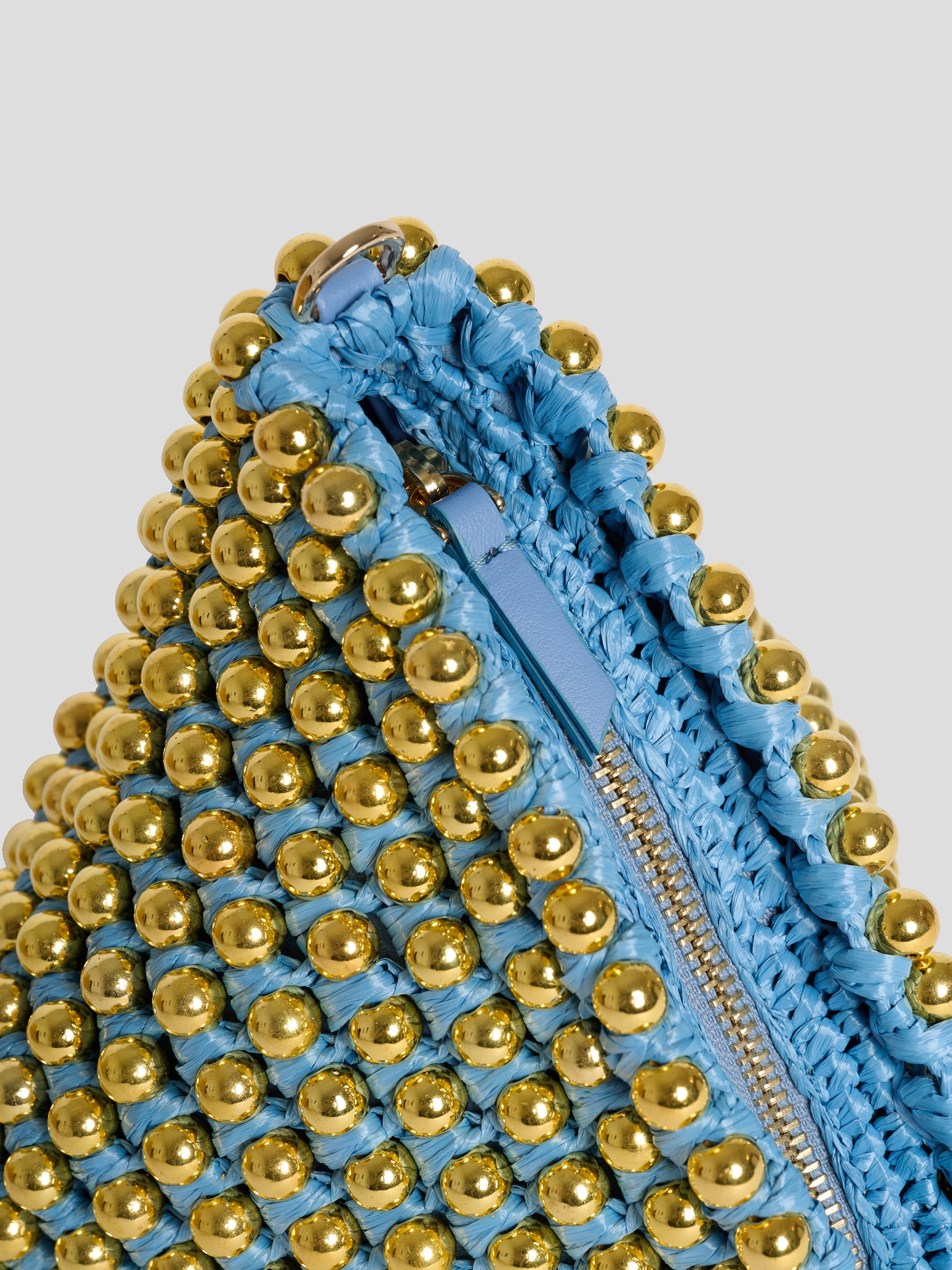 Triangle Beads Blue Sky