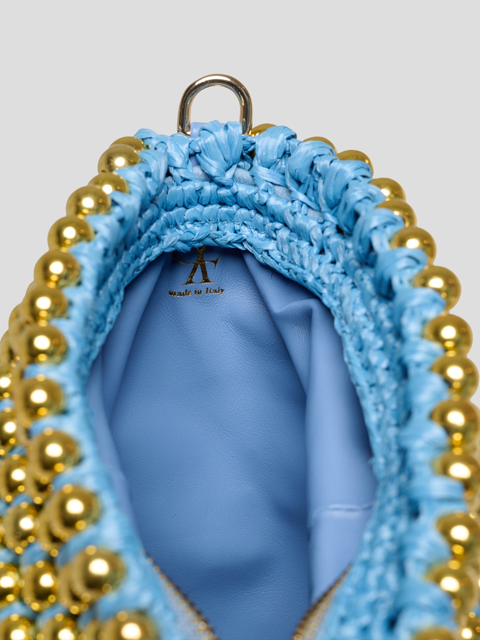 Triangle Beads Blue Sky