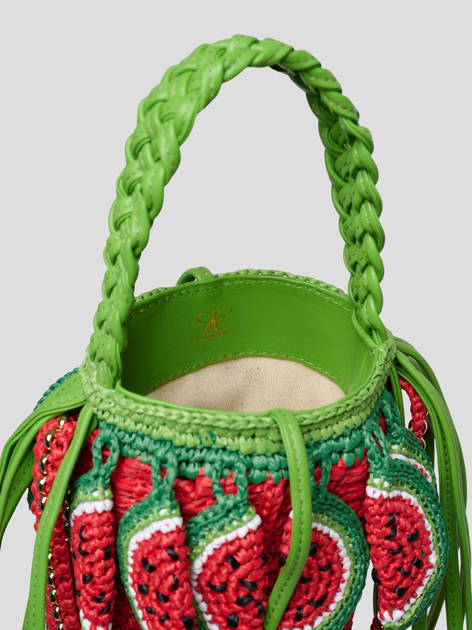 Watermelon Bucket Bag Rosso